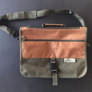 duck wear - canvas briefcase